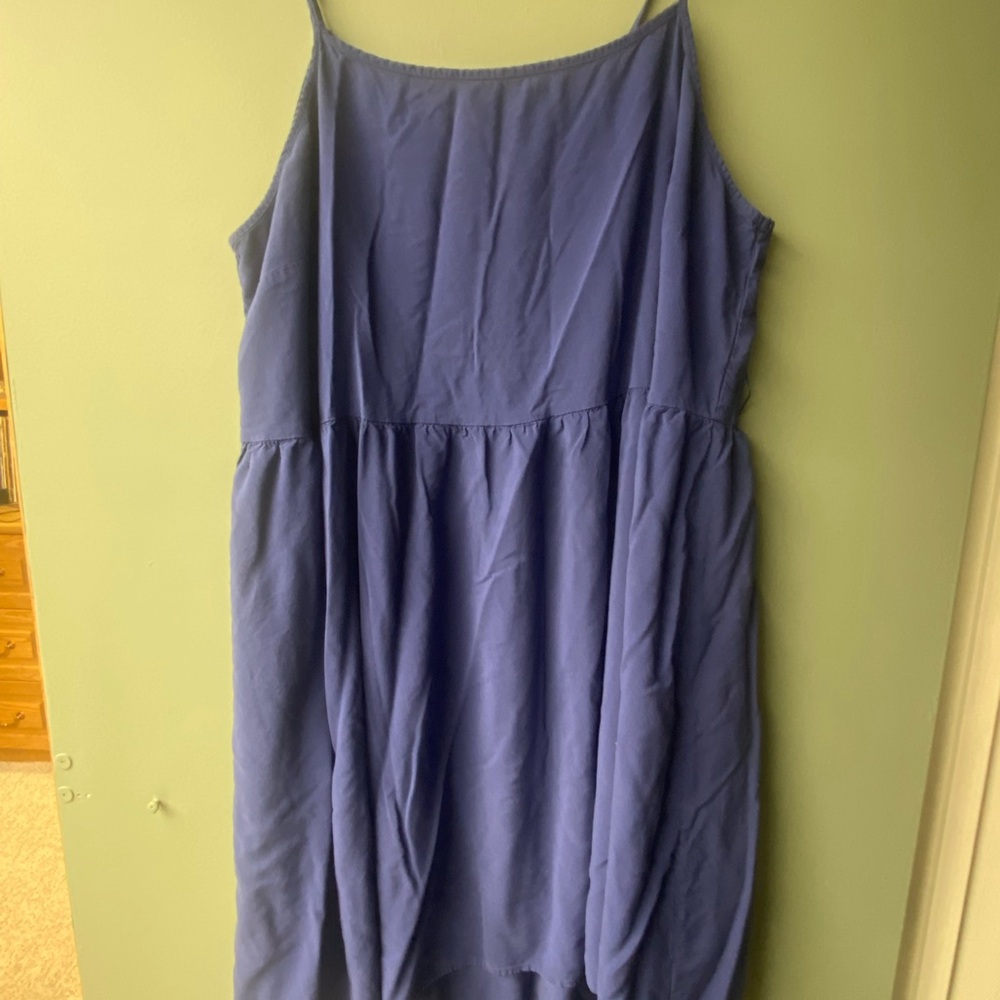 Blue Sleeveless Dress
